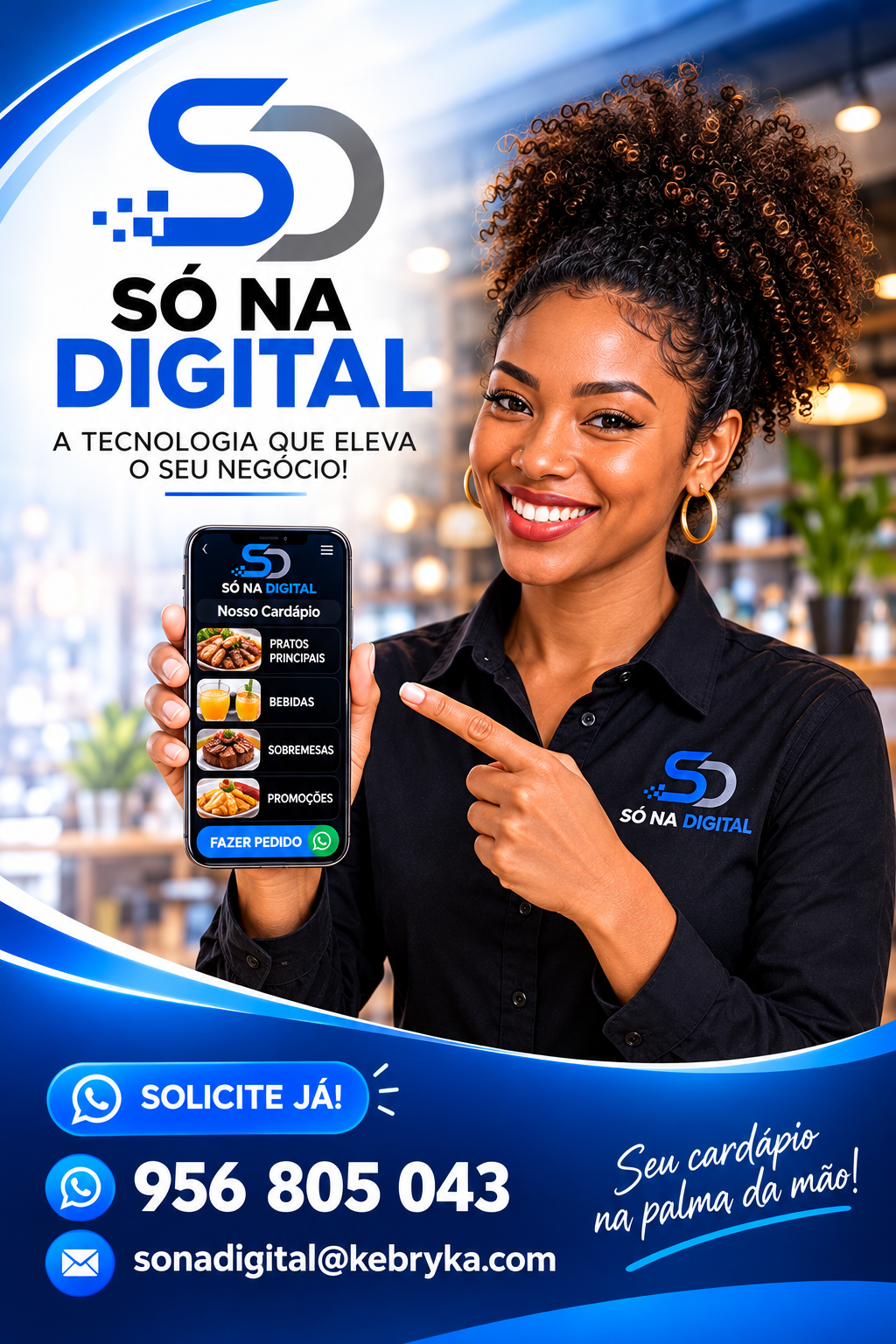 🍽️ DIGITALIZE O SEU CARDÁPIO E MODERNIZE O ATENDIMENTO AO CLIENTE!